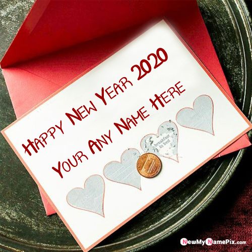 Special My/Your Name Happy New Year 2020 Images Online