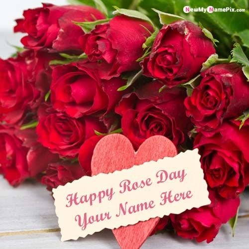 Special Name Wishes Happy Rose Day Profile Pictures 2021