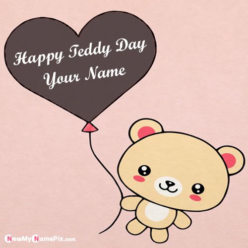 Happy Teddy Day With Husband Name Wishes 2021 Pictures Online