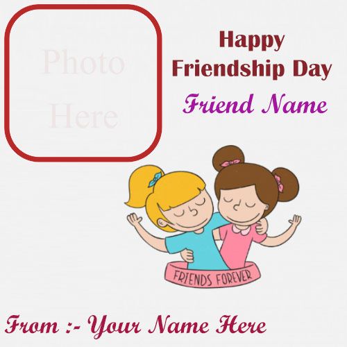 Happy Friendship Day Wishes For Girl Name Photo And Profile