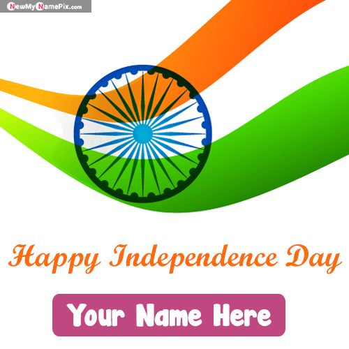 Indian Independence Day Wishes Whatsapp Status Pictures With Name