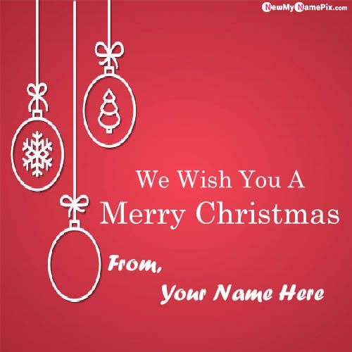 Online Print My Name On Xmas Christmas Pictures Free Send
