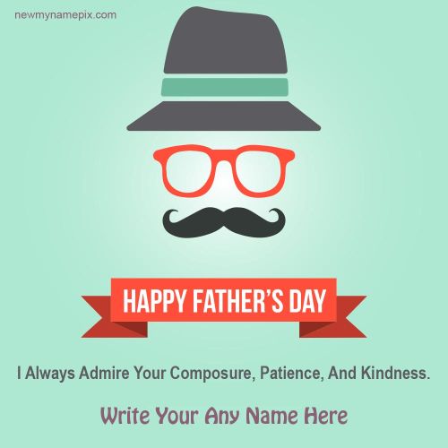 Make Your Name On Happy Father's Day 2023 Best Messages Images