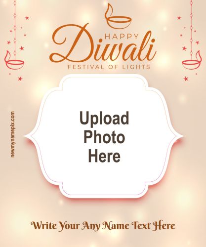Download Free Diwali Photo Frame My Name Write
