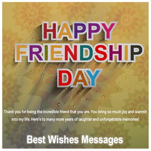 2024 Happy Friendship Day Best Messages [Text SMS] Wishes