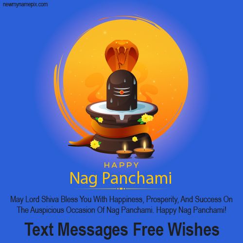 Happy Nag Panchami Celebration Messages Free Wishes Blessing