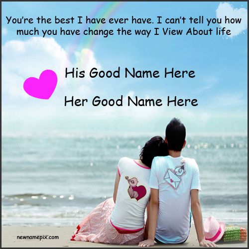 Romantic Best Love Couple Name Pictures - Couple Name Profile