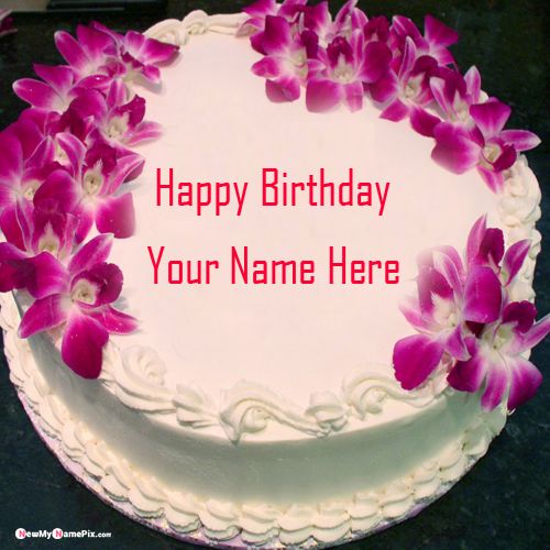 Happy Birthday Wishes Cake With Red Rose Pictures My Name Create