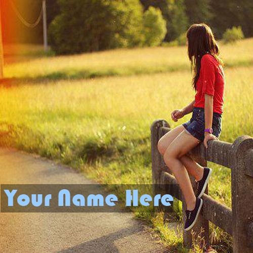Cool Stylish Girls Latest DP Name Profile Picture - New My Name Pix