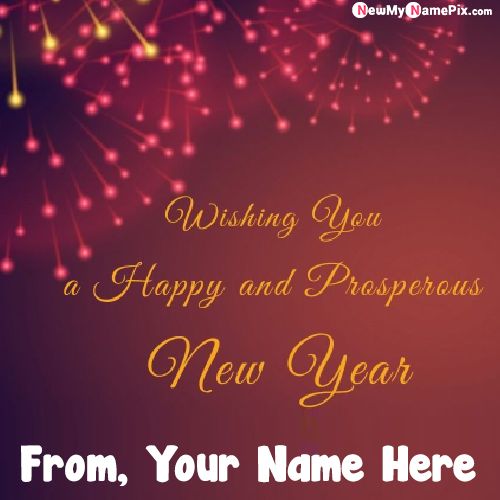 Make Your Name On New Year 2021 Message Pic Editor Free
