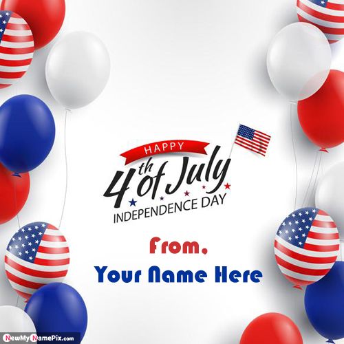 Fourth of July USA Independence Day greeting card 4 July America  celebration wallpaper Independence national holiday US flag card design  Stock Vector  Adobe Stock