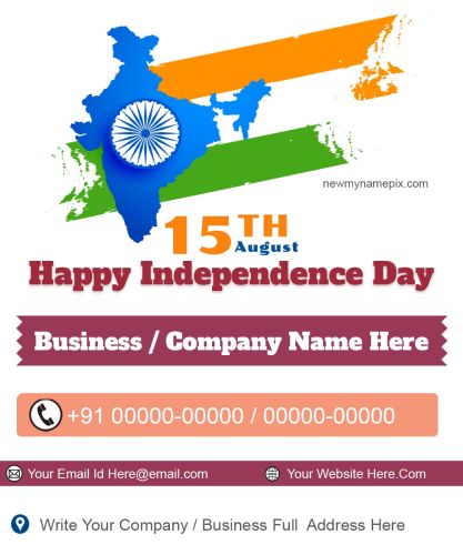 Corporate Create Happy Independence Day Wishes Images Edit Online Free
