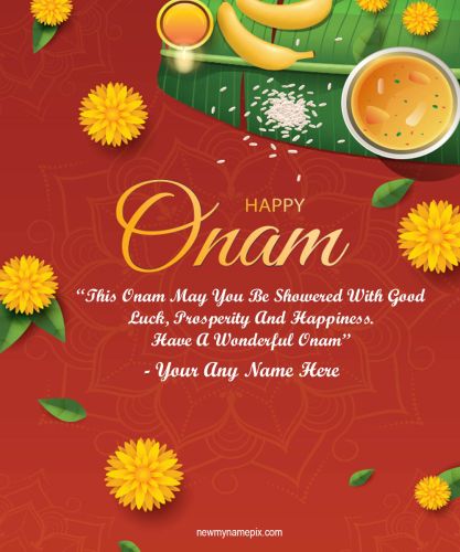 Online Happy Onam Festival Quotes Messages Create Card Maker