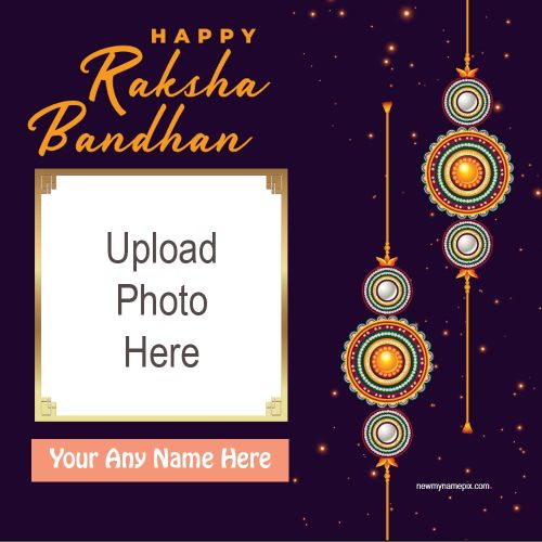 Special Photo Card Raksha Bandhan Celebration WhatsApp Status