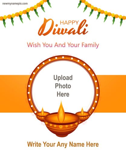 2023 Diwali Frame Wishes Online Create Images