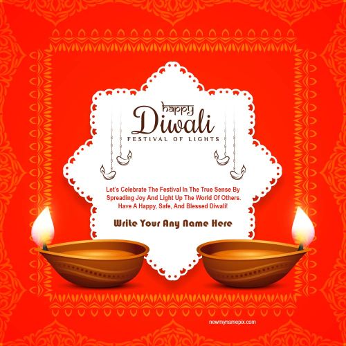 Online 2023 Happy Diwali Quotes Images With Name