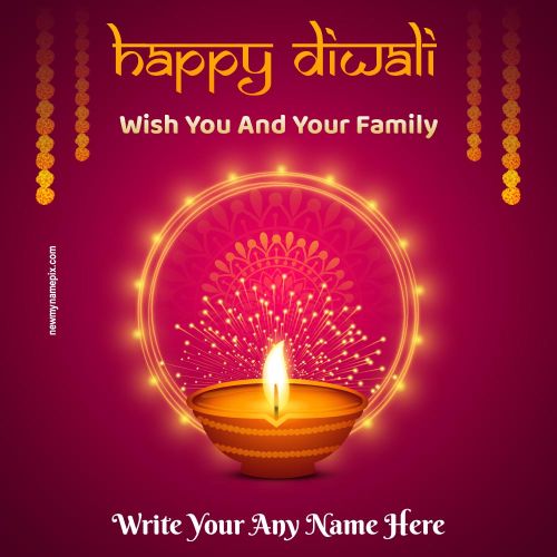 Free Wishes Happy Diwali Pictures On Digital Name