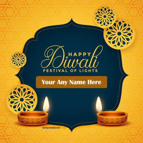 Special 2023 Diwali Card Customized Name Wishes