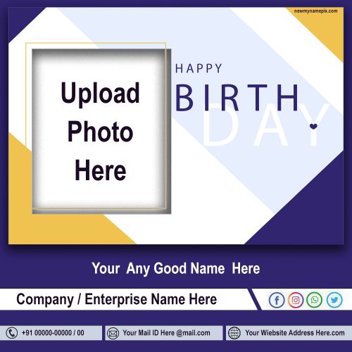 Company Staff Birthday Celebration Pictures Editor Online