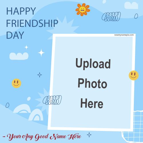 2024 Friendship Day Photo Frame Create Customized Free