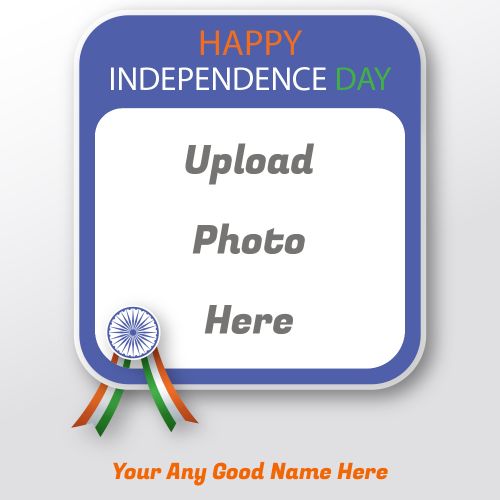 Photo Adding Frame Create Happy Independence Day 2024 Wishes
