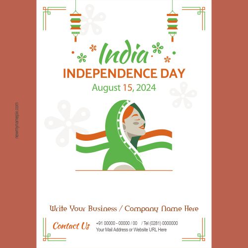 Latest Happy Independence Day 2024 Enterprise Details Edit Cards